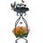 Solar bird bath